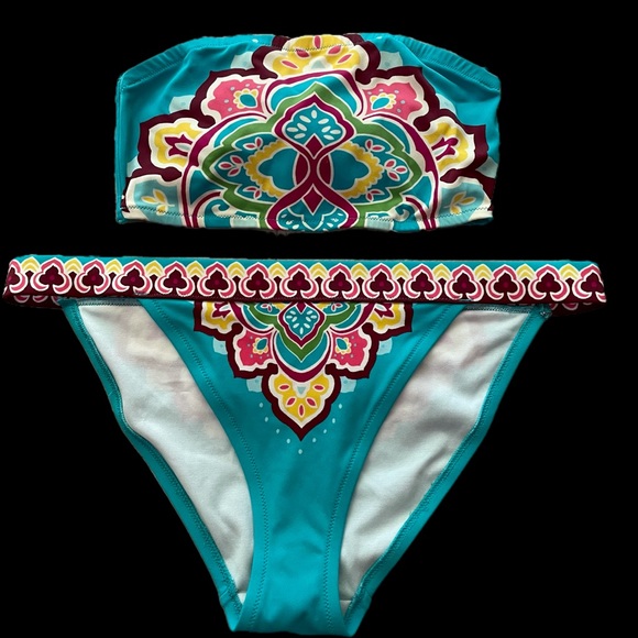 Victoria’s Secret 3-Piece Bikini in Seafoam - Picture 2 of 2